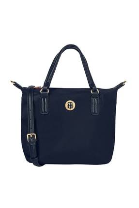 Tommy Hilfiger Polyester Navy Women Crossbody Bag